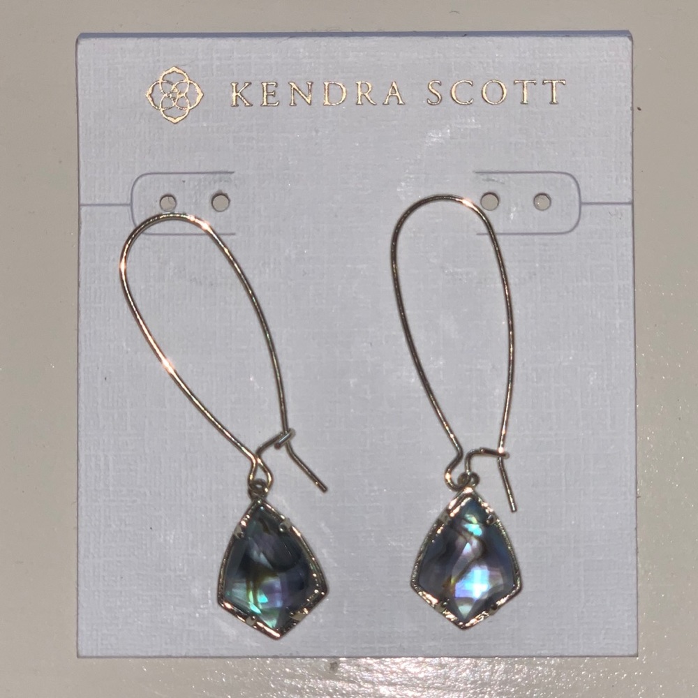 Kendra Scott macrame Dee Gold drop earrings